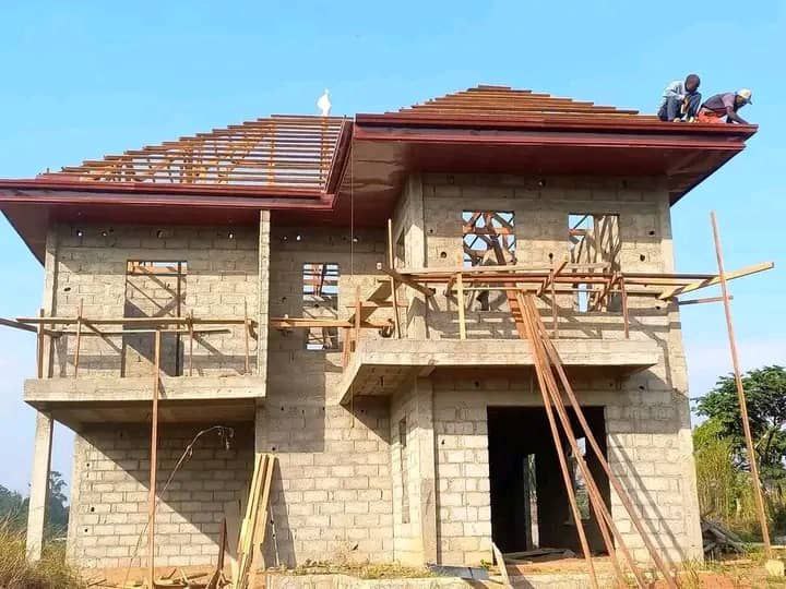 Charpente en achevée